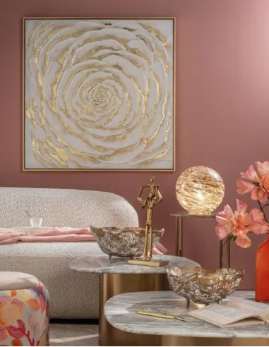 Lampada a Sfera in Vetro 29x28h - L'oca Nera