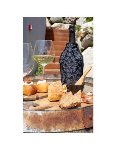 Glacette Morbida Raffreddabottiglie Decorate Blu