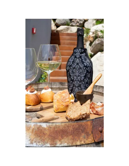 Glacette Morbida Raffreddabottiglie Decorate Blu