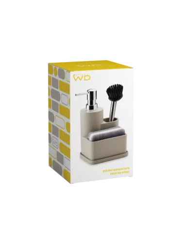 Contenitore Sapone, Spugna e Spazzola - WD Lifestyle