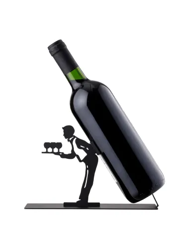 Cameriere Portabottiglia in Metallo