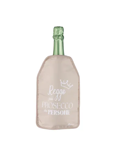 Glacette Morbida Raffredda Bottiglia Beige Reggo più Prosecco che Persone