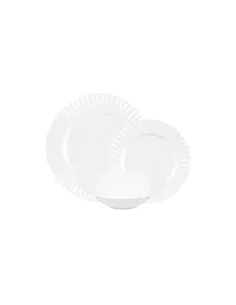 Servizio Piatti 18 Pz in Porcellana Bellavista