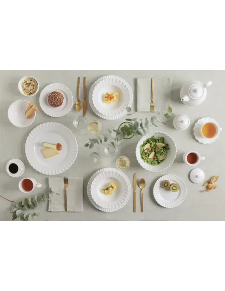 Servizio Piatti 18 Pz in Porcellana Bellavista