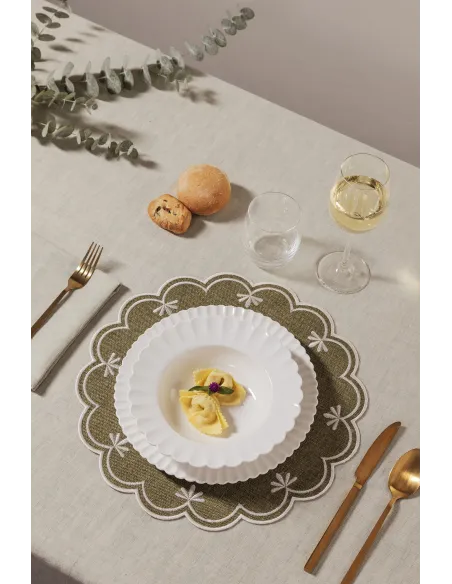 Servizio Piatti 18 Pz in Porcellana Bellavista