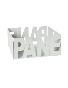 Porta Pane Letter Bianco Marmo