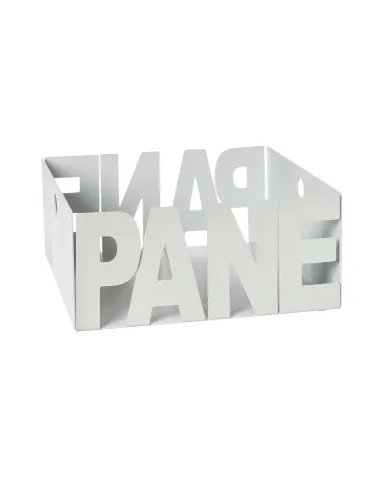 Porta Pane Letter Bianco Marmo