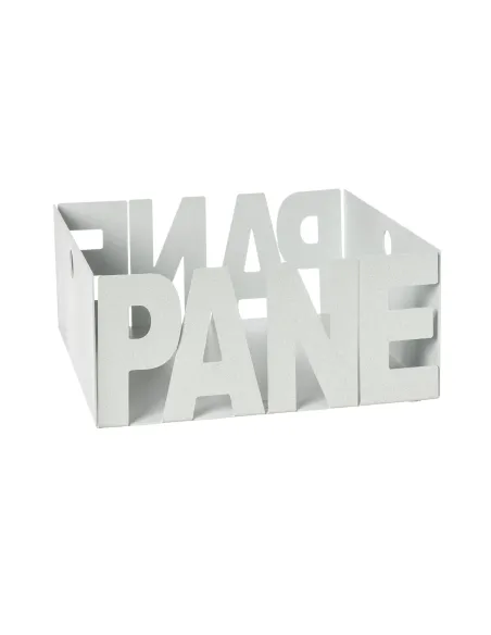 Porta Pane Letter Bianco Marmo