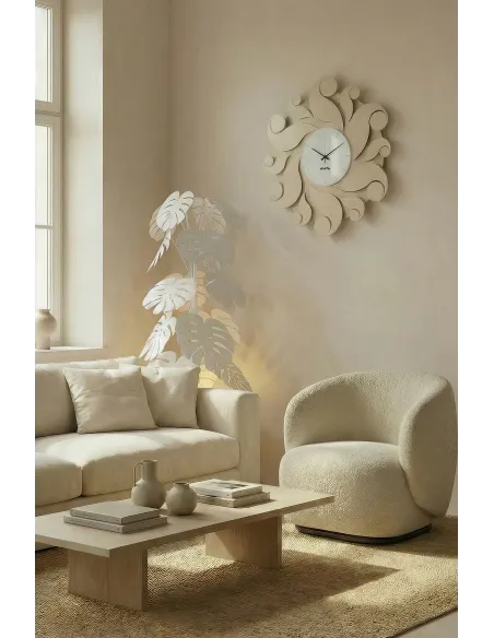 Orologio Medusa Crema