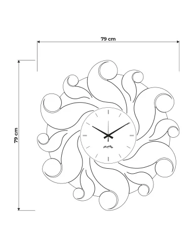 Orologio Medusa Crema