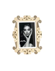 Portafoto Koko Piccolo Verticale Beige e Crema