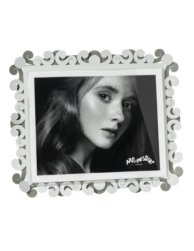 Portafoto Koko Maxi Orizzontale Giada e Bianco Marmo