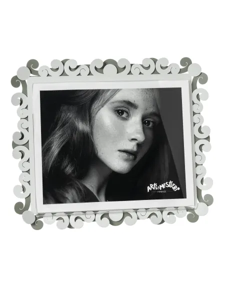 Portafoto Koko Maxi Orizzontale Giada e Bianco Marmo