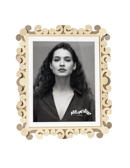 Portafoto Koko Maxi Verticale Beige e Crema