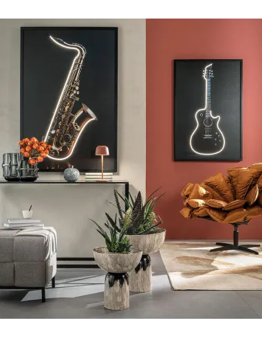 Cache-Pot Grande in Metallo 1pz - L'oca Nera