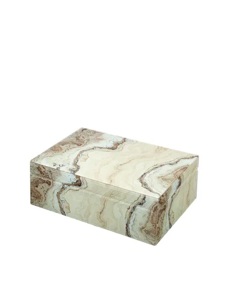 Cofanetto Portagioie Grande Effetto Marmo - L'oca Nera