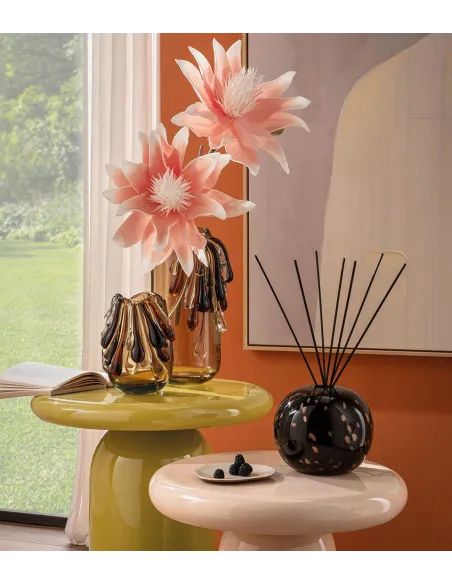 Sfera Decorativa In Vetro Luna