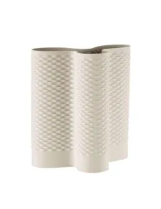 Vaso Alto in Porcellana Bianco - L'oca Nera