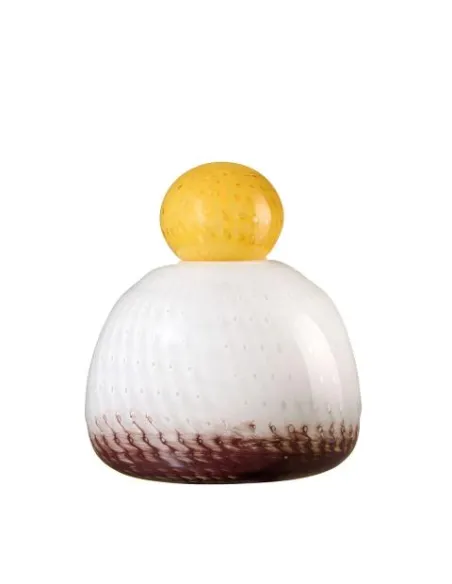 Vaso Basso in Vetro 1M413 - L'oca Nera