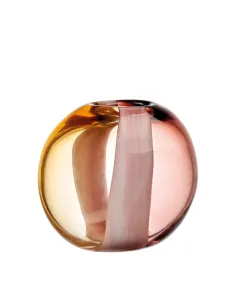 Vaso Basso in Vetro con Sfumature 1M385 - L'oca Nera