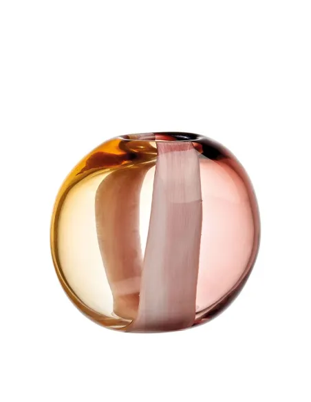 Vaso Basso in Vetro con Sfumature 1M385 - L'oca Nera