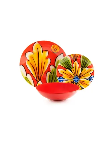 Servizio Piatti 18 Pz Caltagirone Excélsa