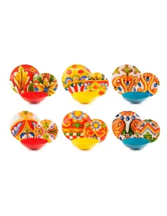 Servizio Piatti 18 Pz Caltagirone Excélsa