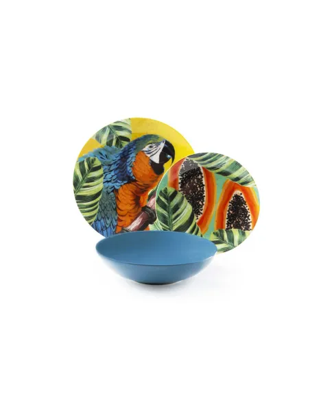 Servizio Piatti 18 Pz Havana Excélsa