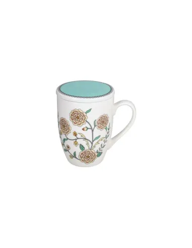 Mug 400cc Heritage New Bone China Azzurro