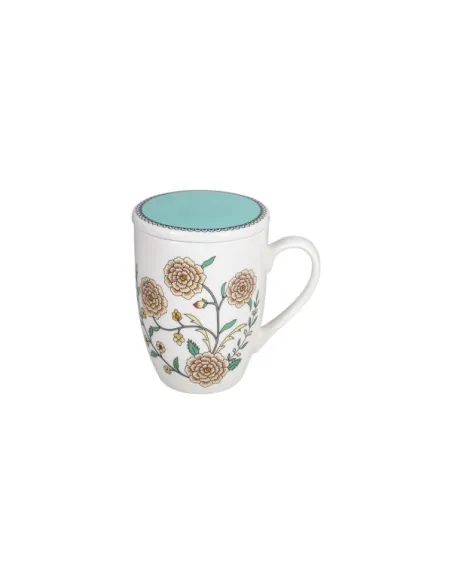 Mug 400cc Heritage New Bone China Azzurro