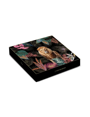 Vassoio in Polipropilene 33×33 cm in color box SAUVAGE LION