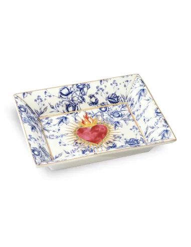 Svuota Tasche 19,5×15,5 cm in Porcellana in Gift Box ICONS HEART