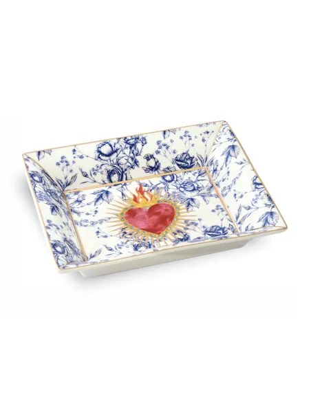 Svuota Tasche 19,5×15,5 cm in Porcellana in Gift Box ICONS HEART