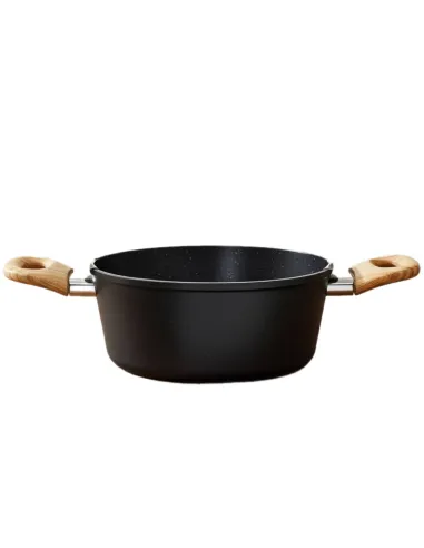 Casseruola 2 Manici Cm 20 Induction Wood