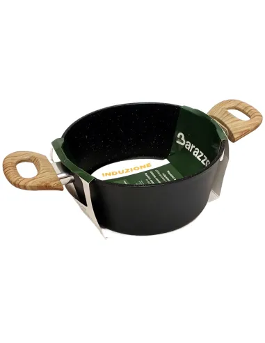 Casseruola 2 Manici Cm 20 Induction Wood