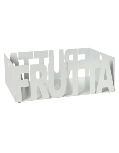 Fruttiera Letter Bianco Marmo