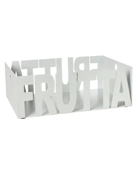 Fruttiera Letter Bianco Marmo