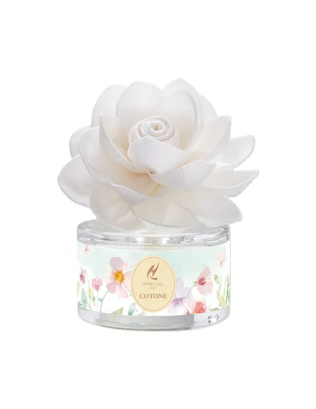 Diffusore Con Fiore 30 ML Senza Alcol Cotone