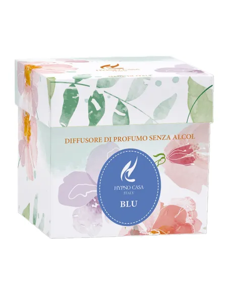 Diffusore Con Fiore 30 ML Senza Alcol Blu