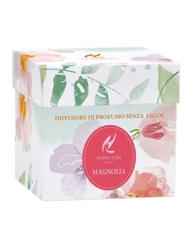 Diffusore Con Fiore 30 ML Senza Alcol Magnolia