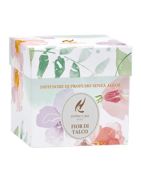 Diffusore Con Fiore 30 ML Senza Alcol Fiori di Talco