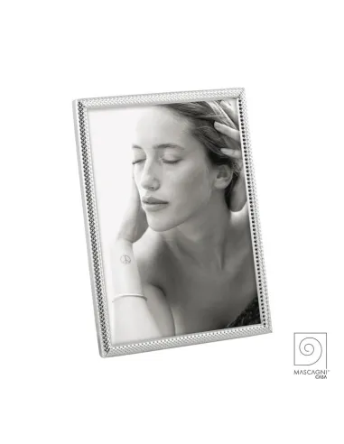 Portafoto In Metallo Lucido 15x20 Cod A753 - Mascagni