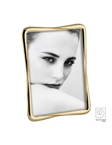 Portafoto in Metallo Lucido Color Oro 13x18 Cod A21191 - Mascagni