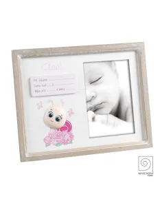 Portafoto In Mdf Decoro Lumaca 10x15 Cod. 2146 - Mascagni