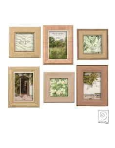 Set 6 Portafoto Vari Formati in Mdf Cod A2135 - Mascagni