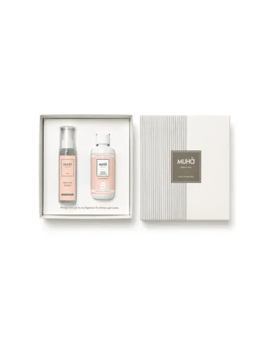 Box Profuma Bucato 200ml + Spray Tessuti 125ml Talco E Muschio