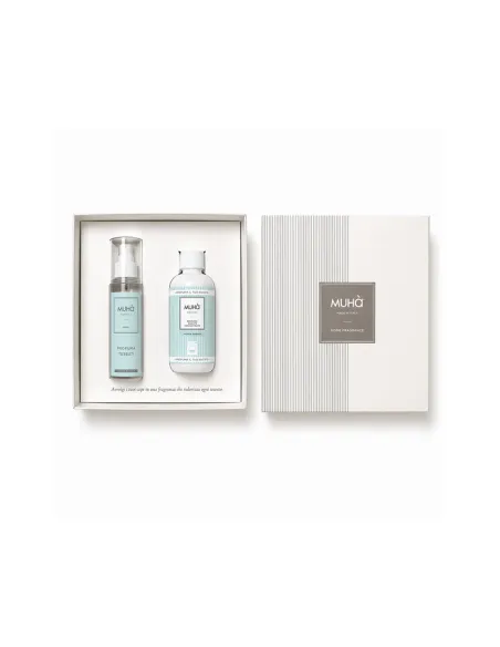 Box Profuma Bucato 200ml + Spray Tessuti 125ml Acqua Marina