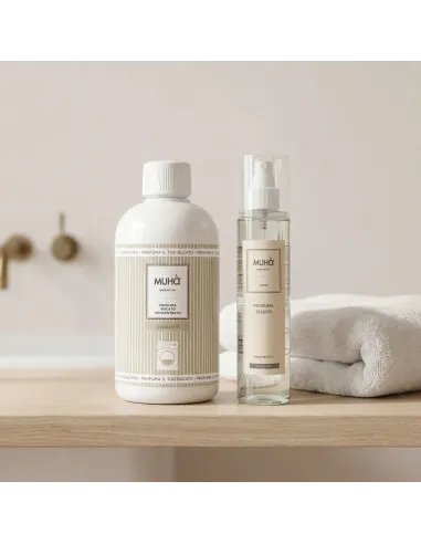 Profuma Bucato 200ml + Spray Tessuti 125ml Dolce Latte
