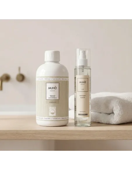 Profuma Bucato 200ml + Spray Tessuti 125ml Dolce Latte