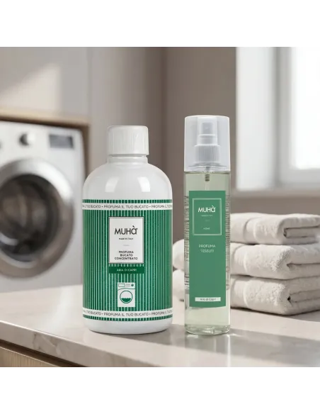 Box Profuma Bucato 200ml + Spray Tessuti 125ml Aria di Capri
